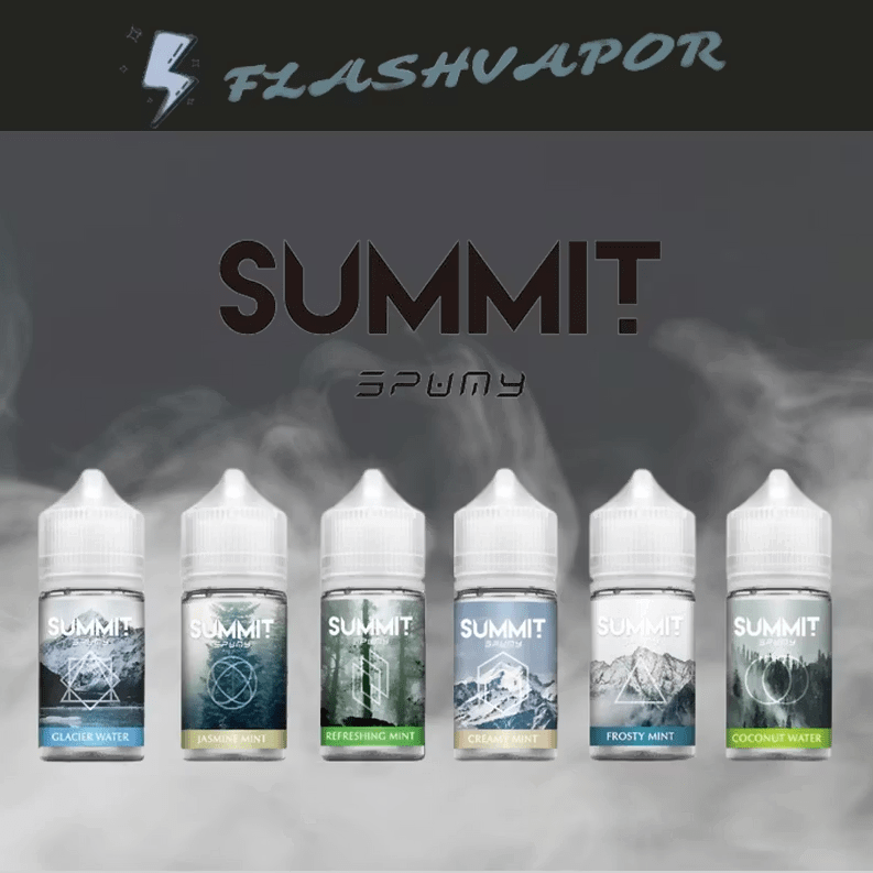 summit小煙油.png SUMMIT 薄荷系列 鹽尼古丁小煙油 30ml 30mg 6款極致冰感特調 煙霧細膩不燒芯:圖片 1